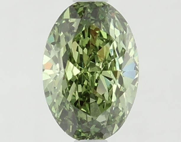 1.16 CT Fancy Vivid Green OVAL