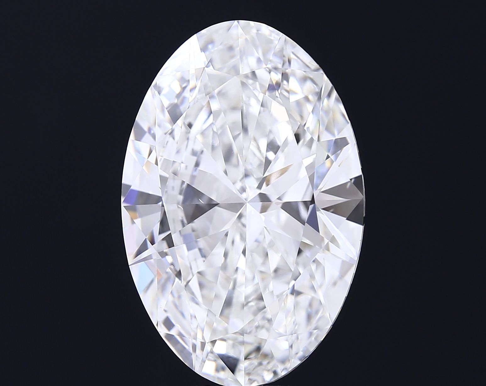 15.01 ct. oval Lab Grown Diamond front image