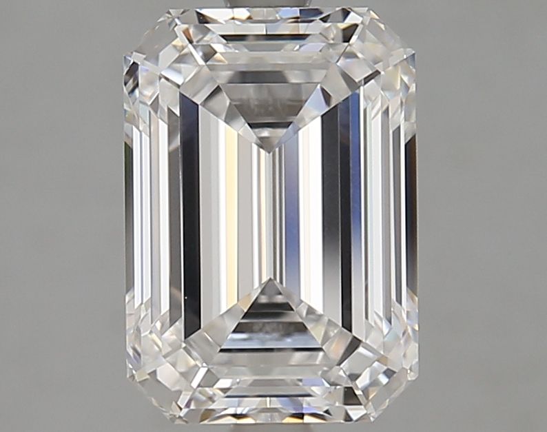 Diamant Émeraude 3.03 ct - Couleur D - Pureté VVS1