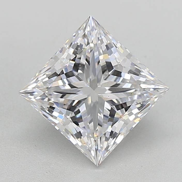 2.65 ct. princess Lab Grown Diamond front image