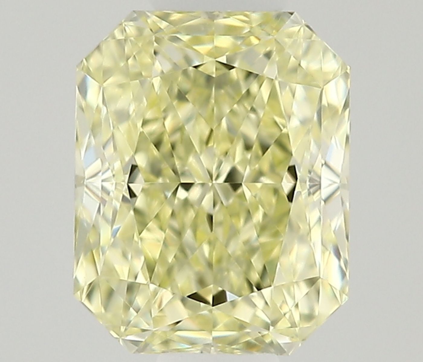 Diament 0.5 ct Fancy Light Yellow/VVS2