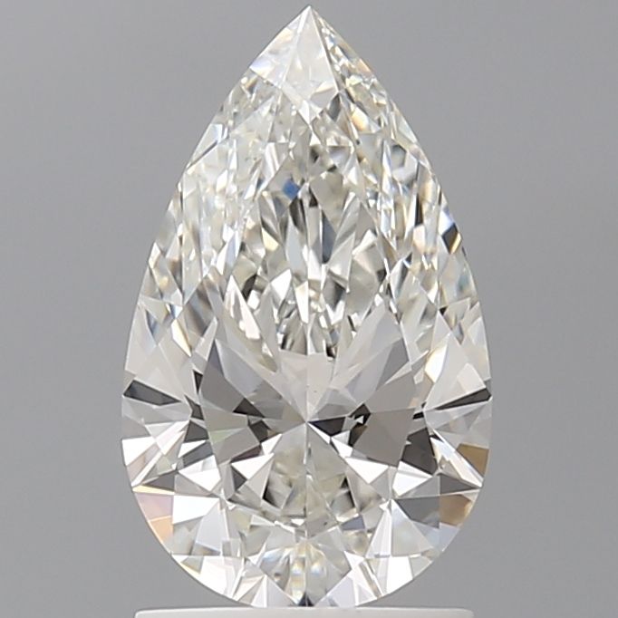 1.6 ct lab-grown Pear Diamond