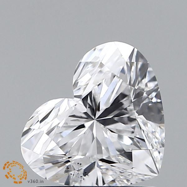 1.33 ct. heart Lab Grown Diamond front image
