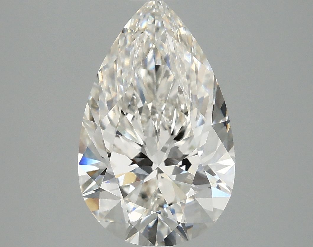 3.02 ct. pear Lab Grown Diamond front image