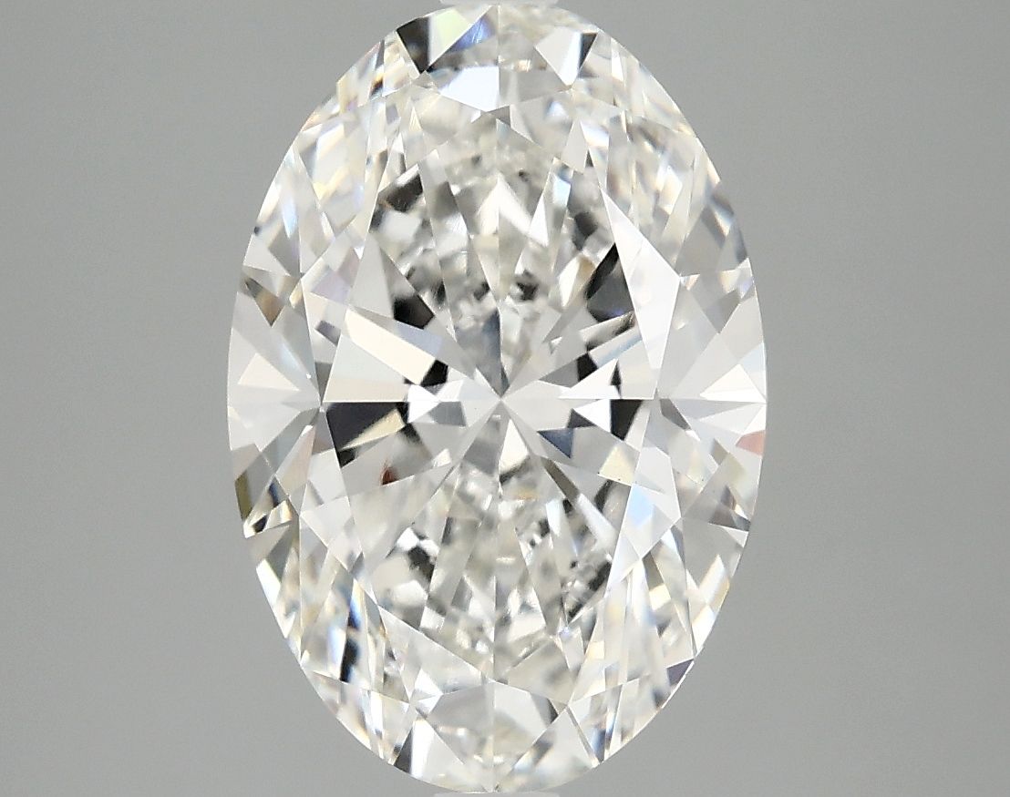 4.09 ct. oval Lab Grown Diamond front image