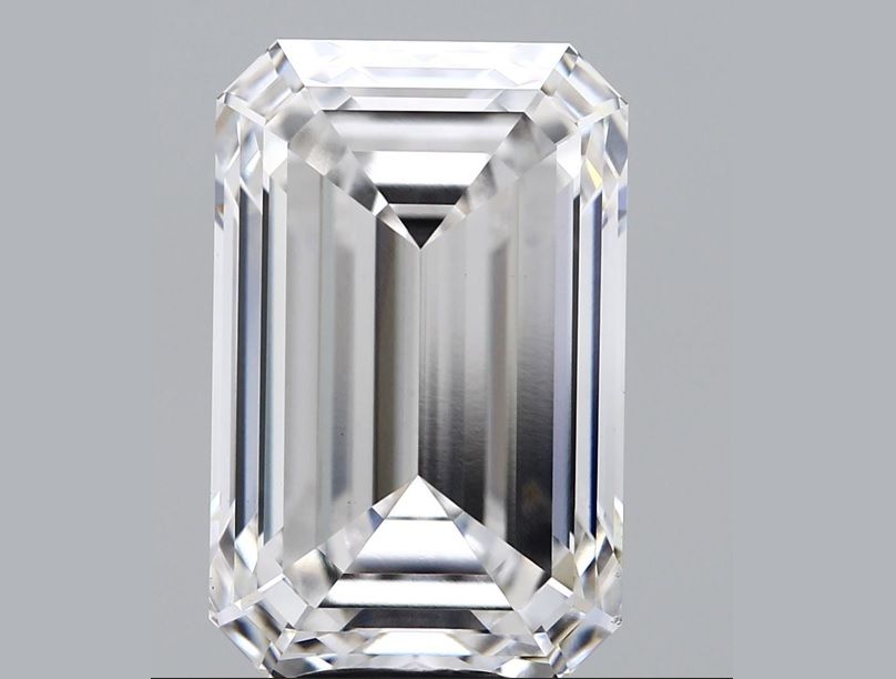 10.03 ct. emerald Lab Grown Diamond front image