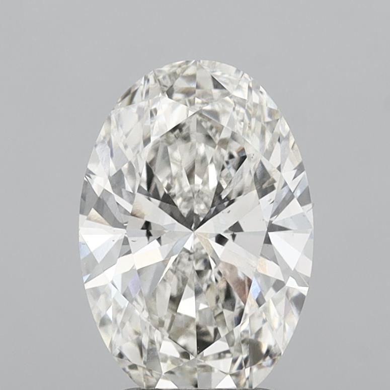 2.50 ct. oval Lab Grown Diamond front image