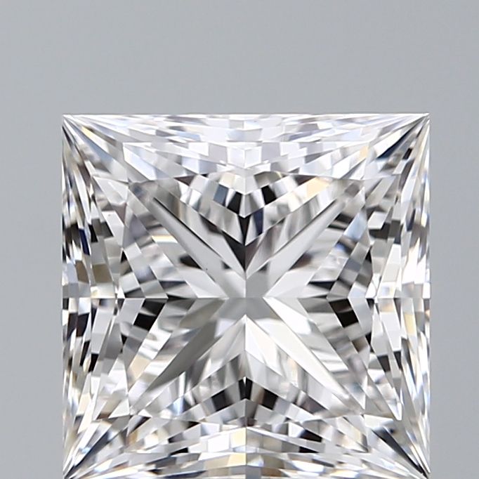 2.56 ct. princess Lab Grown Diamond front image