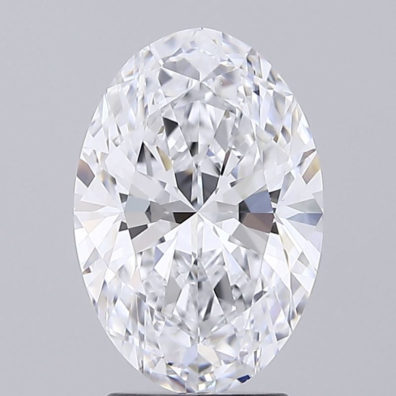 3.07 ct. oval Lab Grown Diamond front image