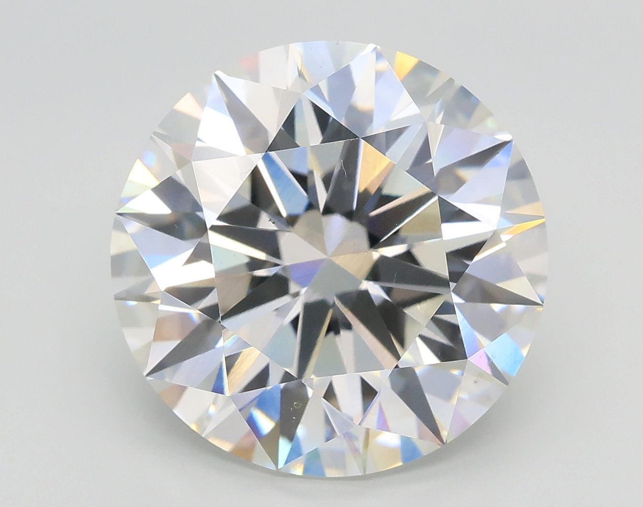 7.25 ct. round Lab Grown Diamond front image