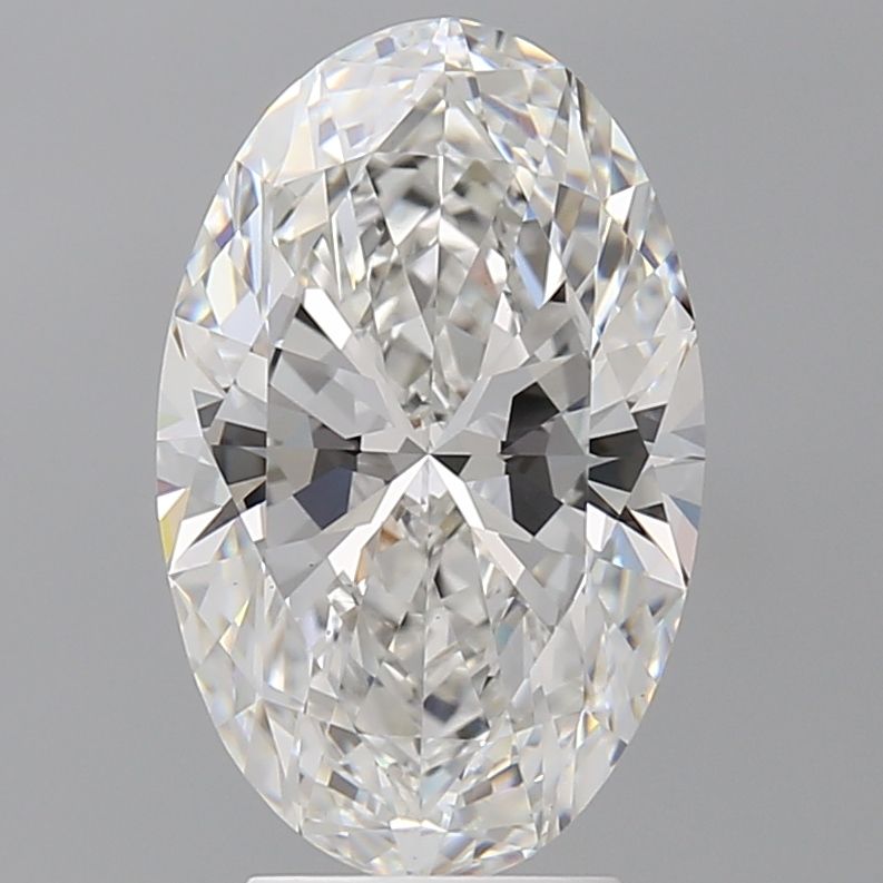 4.06 ct. oval Lab Grown Diamond front image