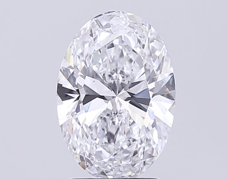 2.12 ct. oval Lab Grown Diamond front image