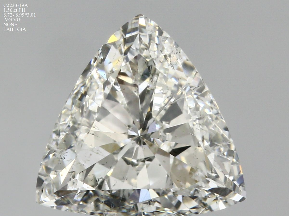 1.5 ct Trilliant Diamond