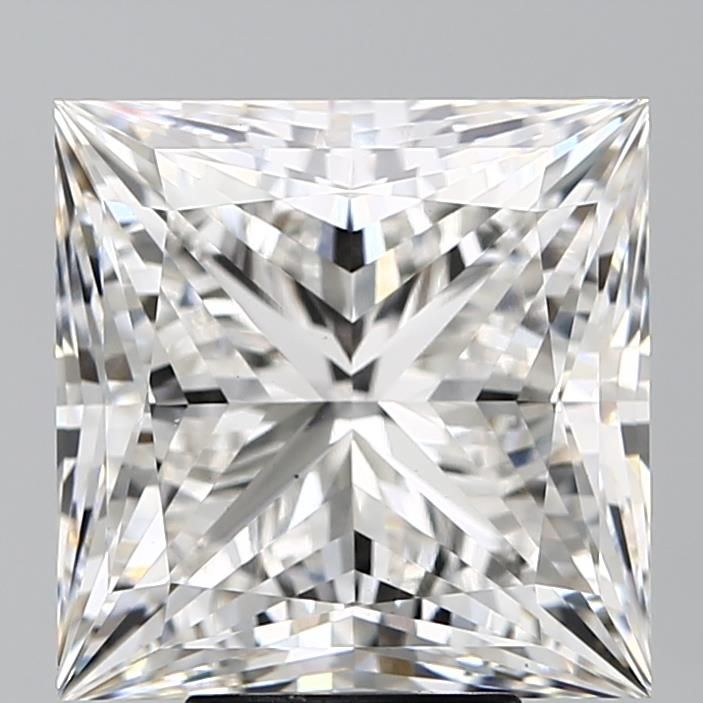 7.68 ct. princess Lab Grown Diamond front image