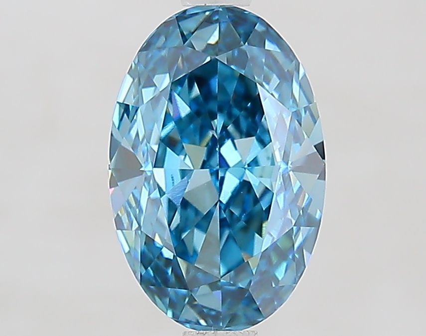 2.08 ct. oval Lab Grown Diamond front image