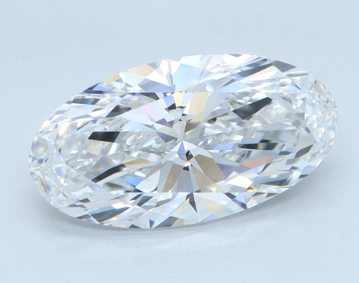 4.77 ct. oval Lab Grown Diamond front image