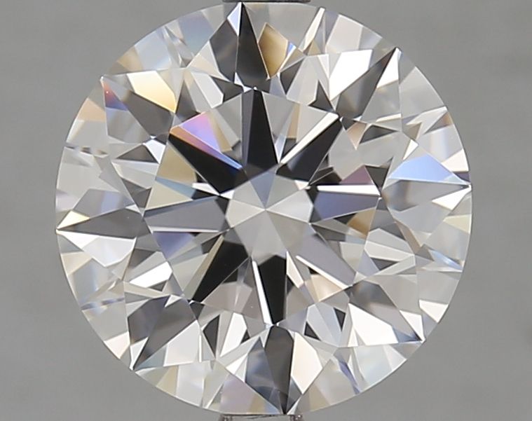 Diamant Rond 3.41 ct - Couleur D - Pureté VVS1