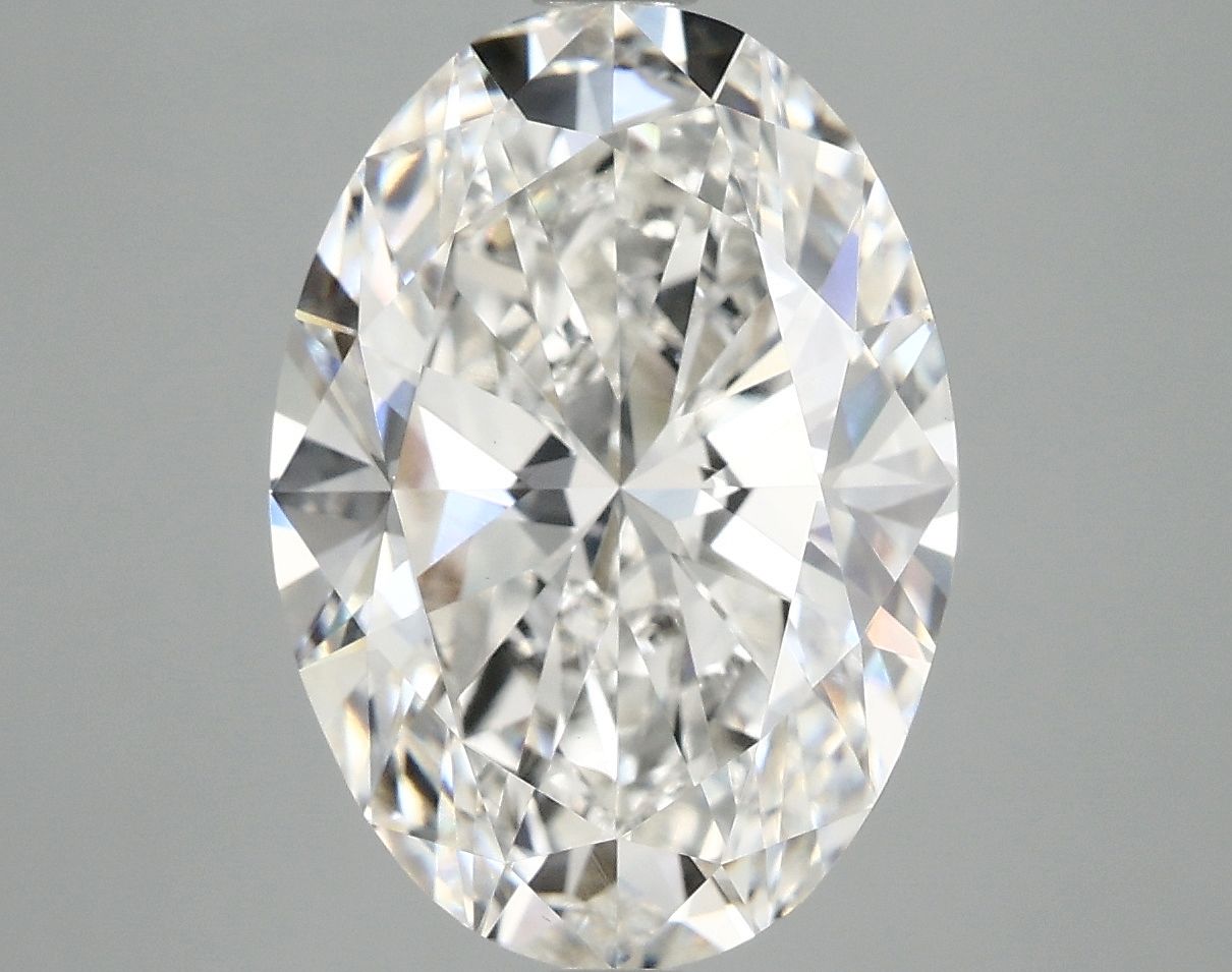 5.05 ct. oval Lab Grown Diamond front image