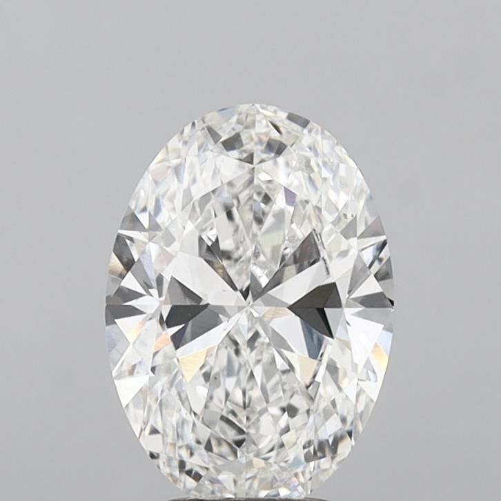 3.08 ct. oval Lab Grown Diamond front image