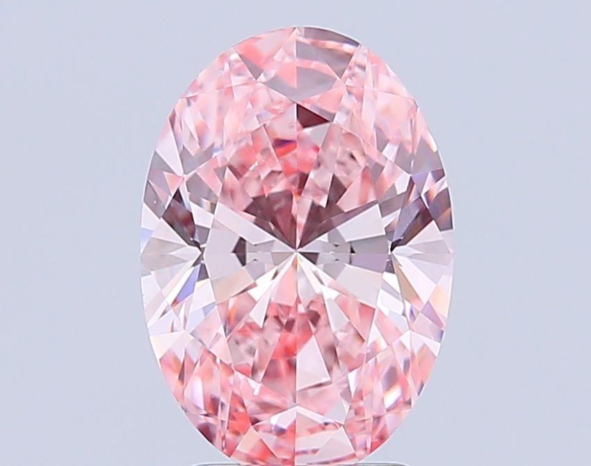 3.50 ct. oval Lab Grown Diamond front image