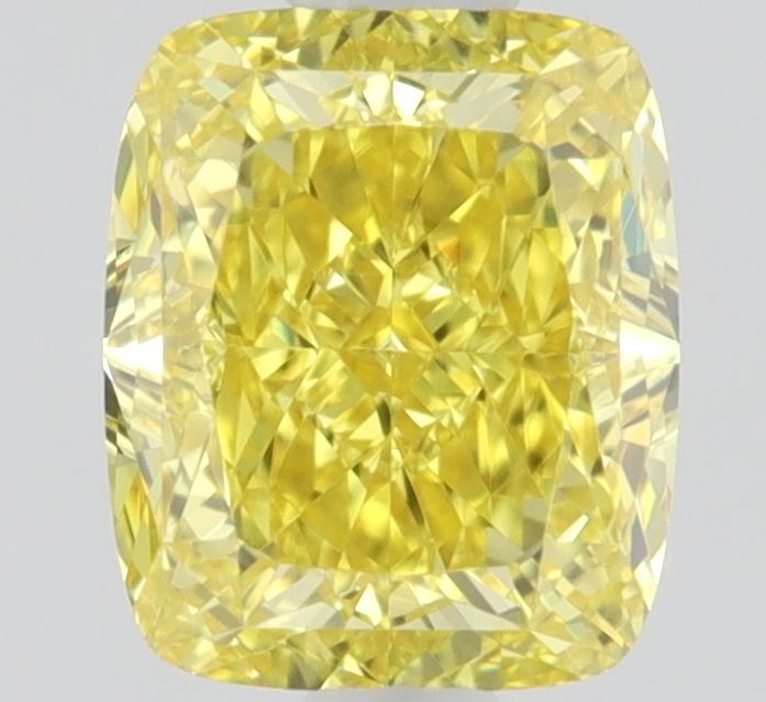 Diament 0.45 ct Fancy Vivid Yellow/IF