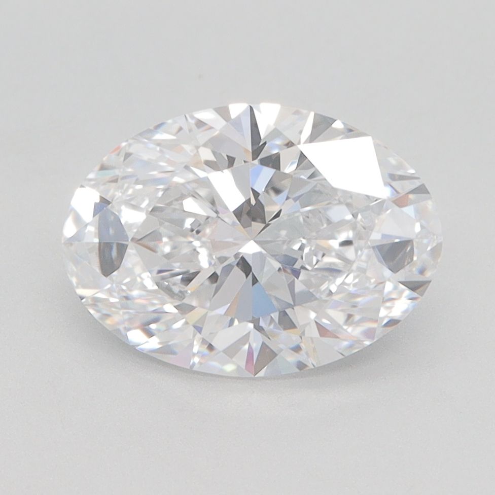 2.01 ct. oval Lab Grown Diamond front image