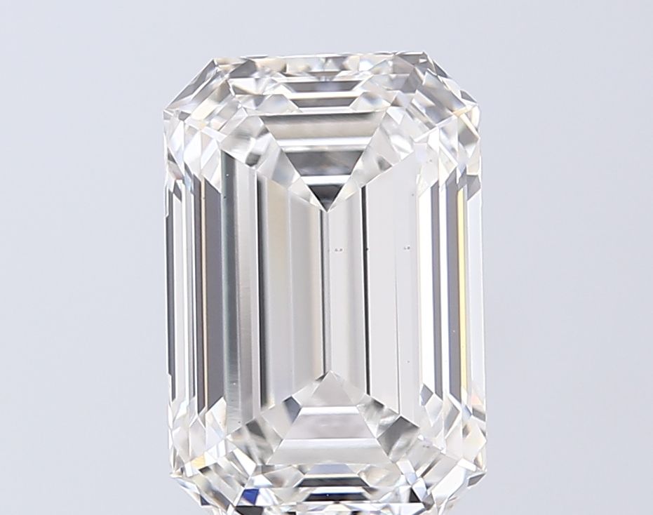 5.21 ct. emerald Lab Grown Diamond front image