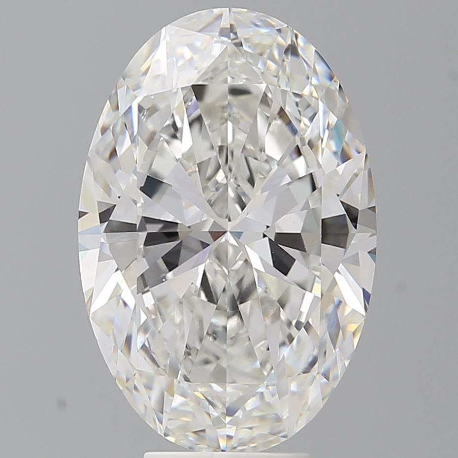 7.07 ct. oval Lab Grown Diamond front image
