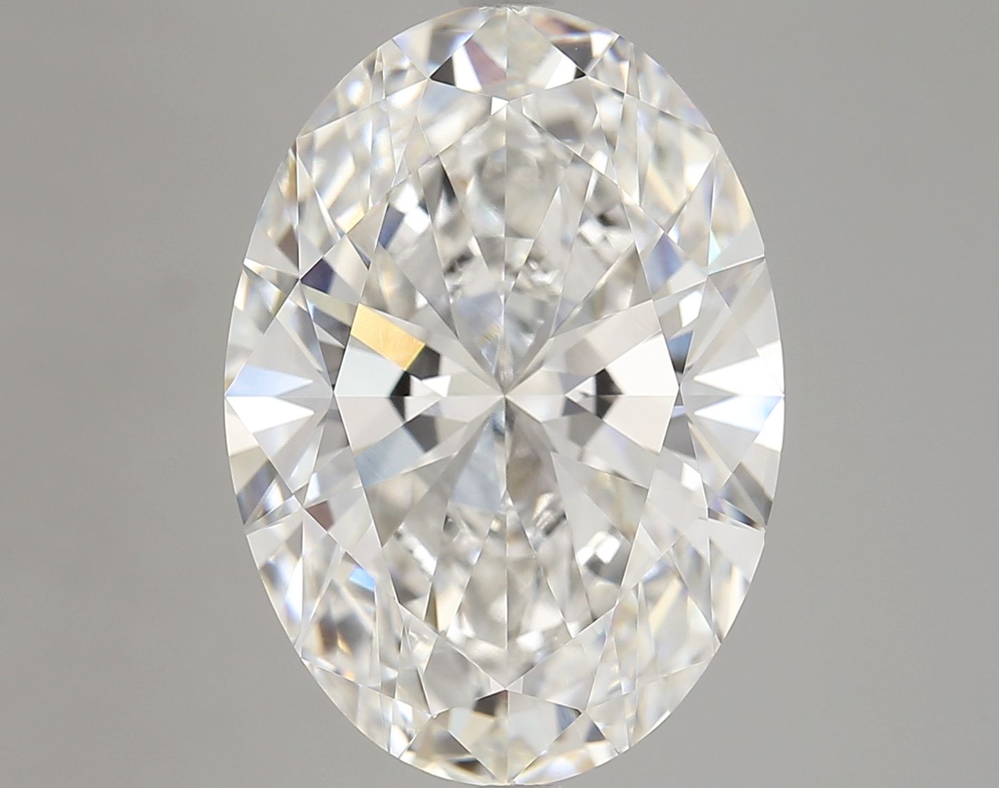9.08 ct. oval Lab Grown Diamond front image