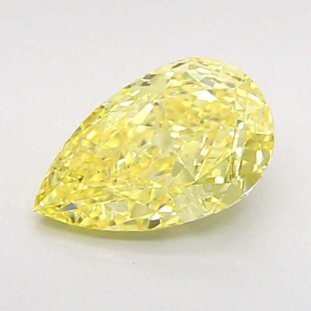 1.23 CT Fancy Intense Yellow PEAR