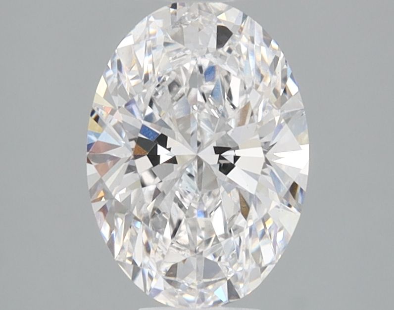 1.28 ct. oval Lab Grown Diamond front image