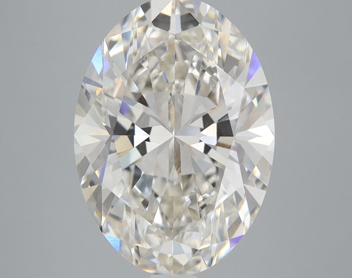 4.22 ct. oval Lab Grown Diamond front image