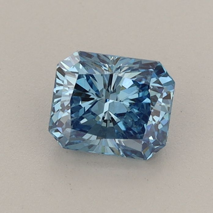 0.71 CT Fancy Vivid Blue RADIANT