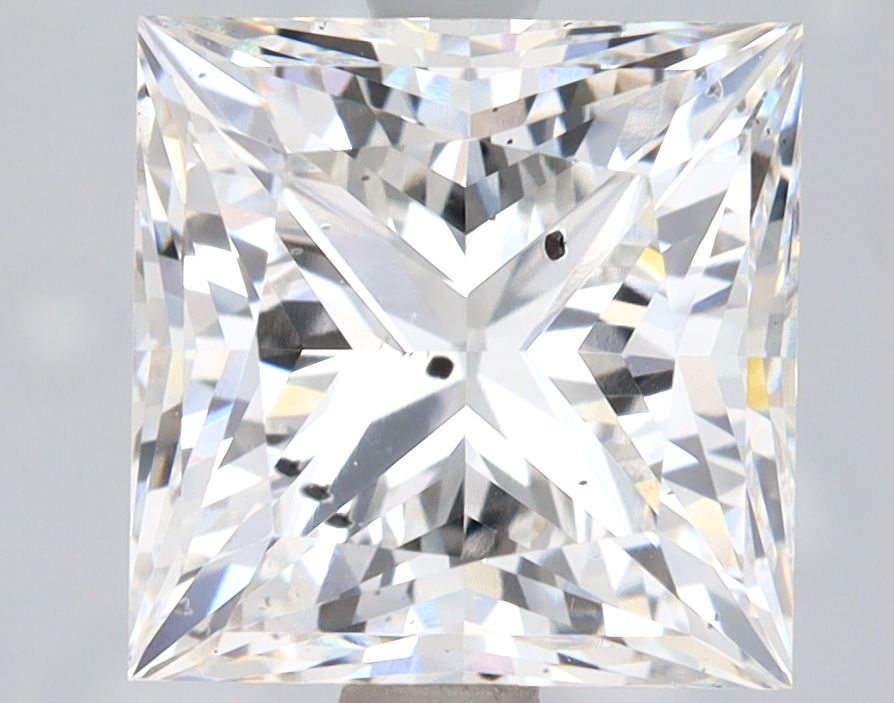3.37 ct lab-grown Princess Diamond