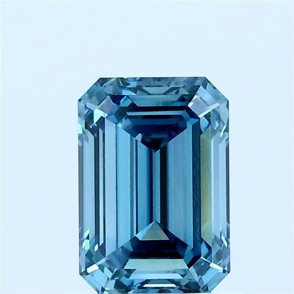1.06 CT Fancy Vivid Blue EMERALD