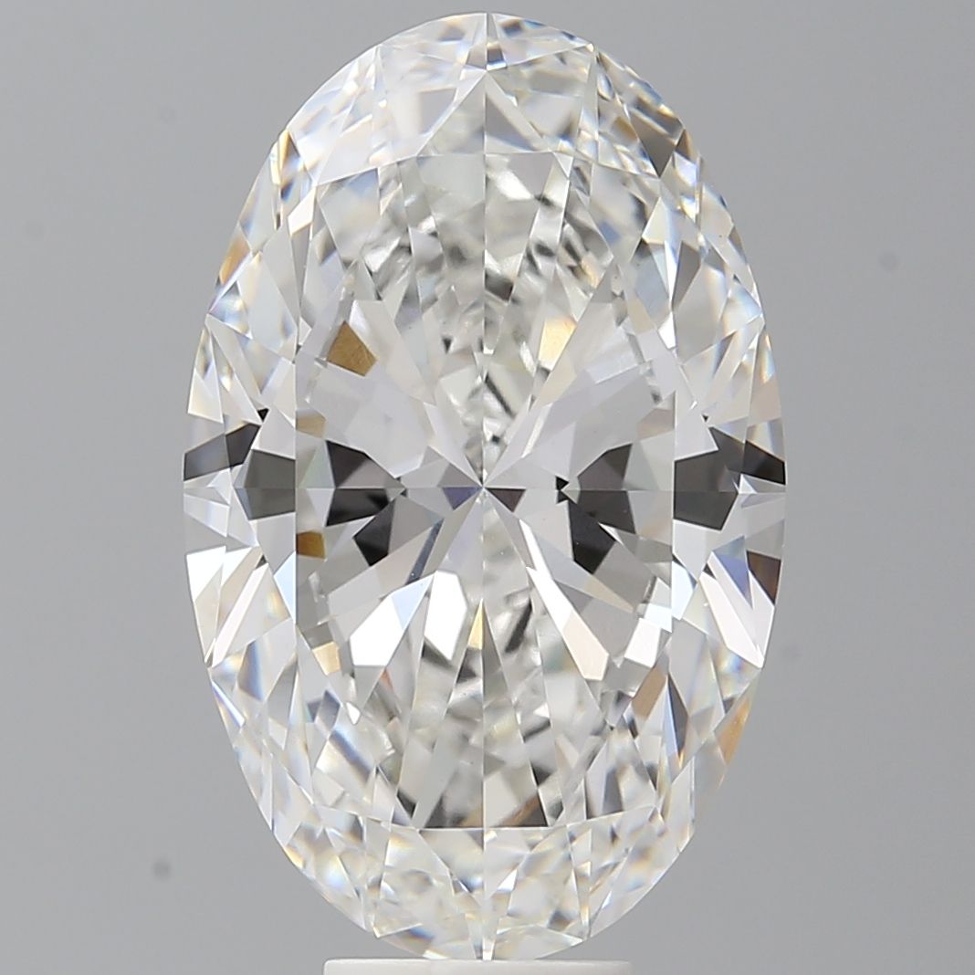 9.40 ct. oval Lab Grown Diamond front image