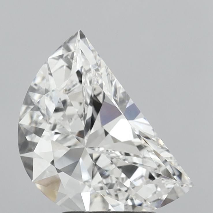 2.03 ct lab-grown Half moon Diamond