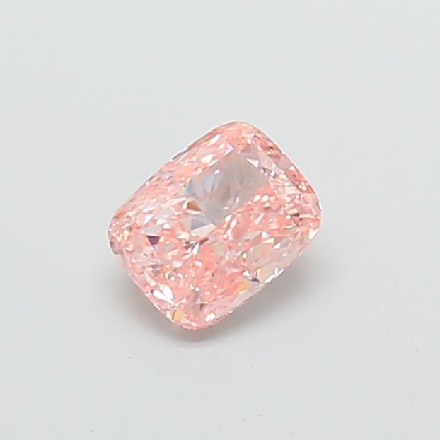 1.0 CT Fancy Vivid Pink CUSHION MODIFIED
