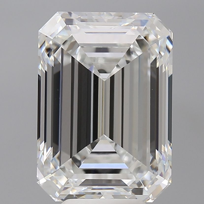 7.55 ct. emerald Lab Grown Diamond front image