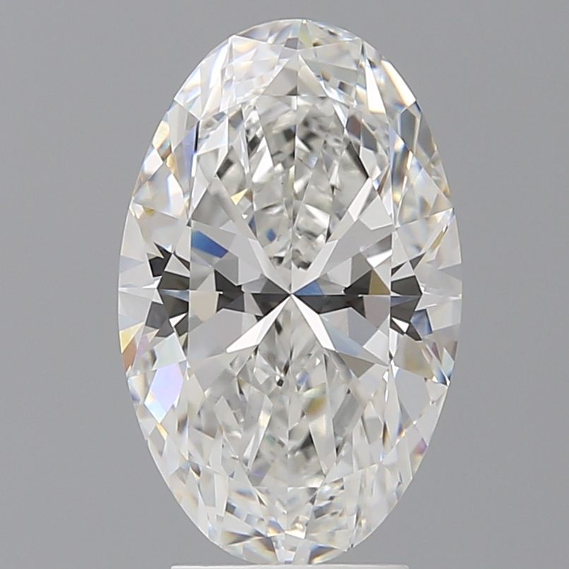 4.09 ct. oval Lab Grown Diamond front image