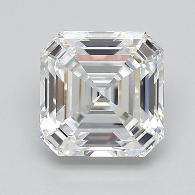 2.55 ct lab-grown Asscher Diamond