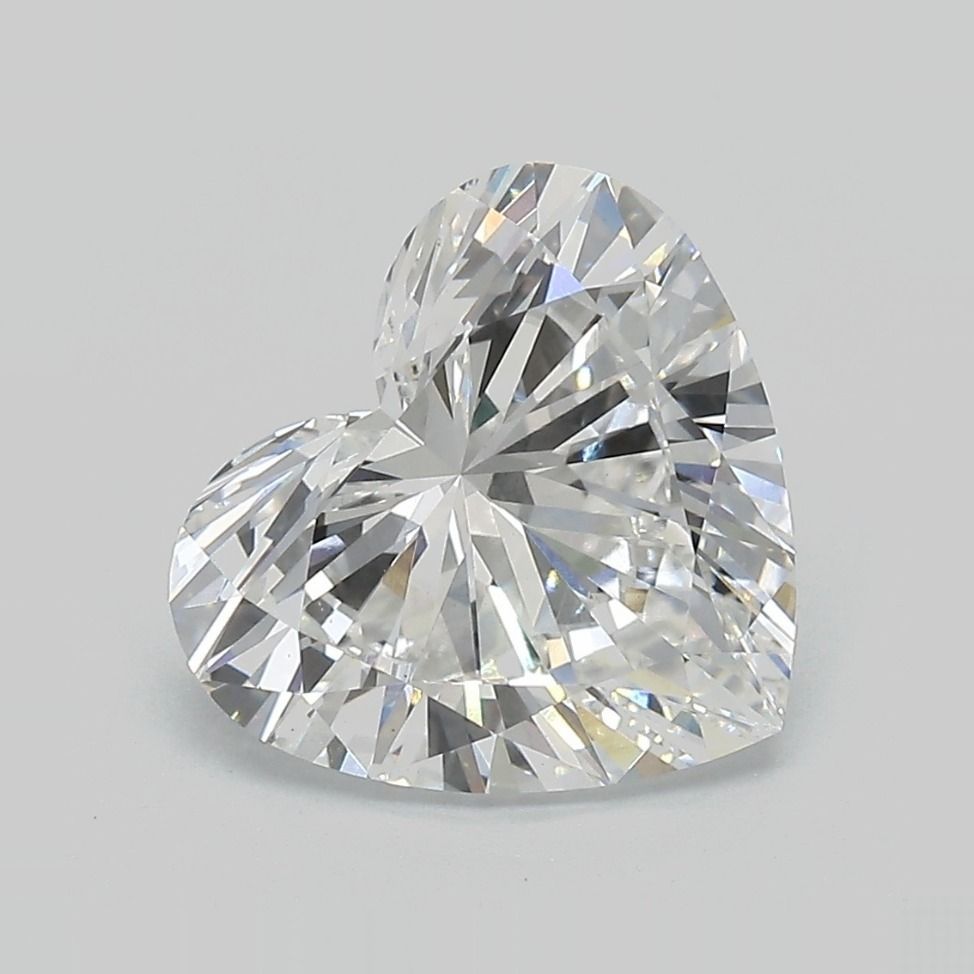 3.67 ct. heart Lab Grown Diamond front image
