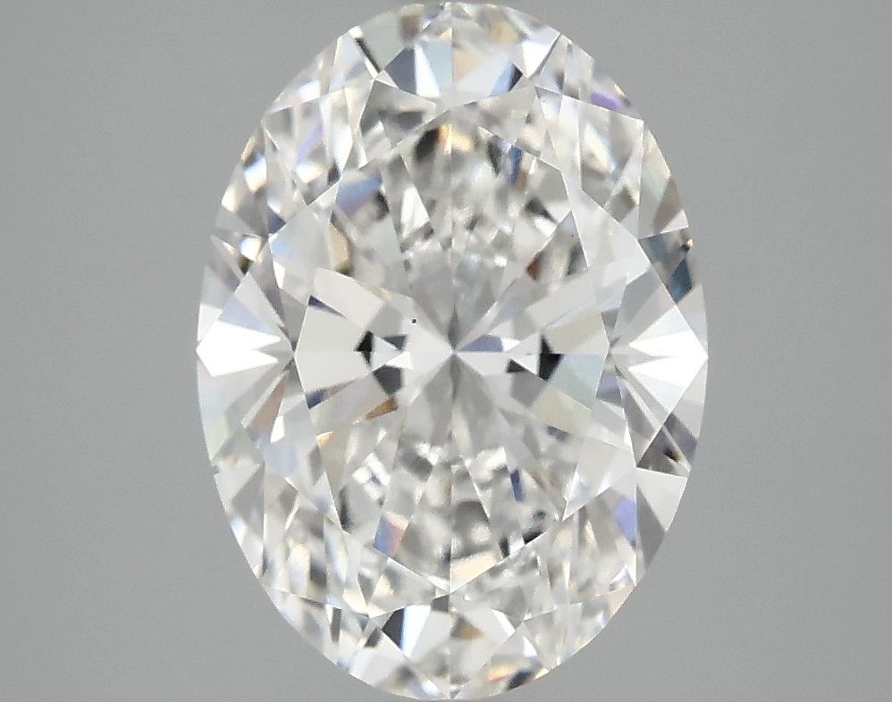2.92 ct. oval Lab Grown Diamond front image