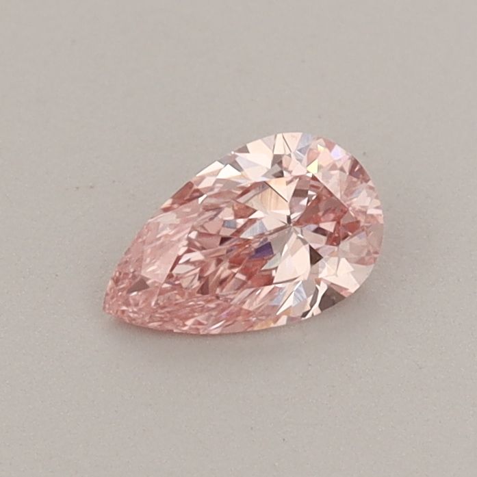 0.31 CT Fancy Vivid Pink PEAR