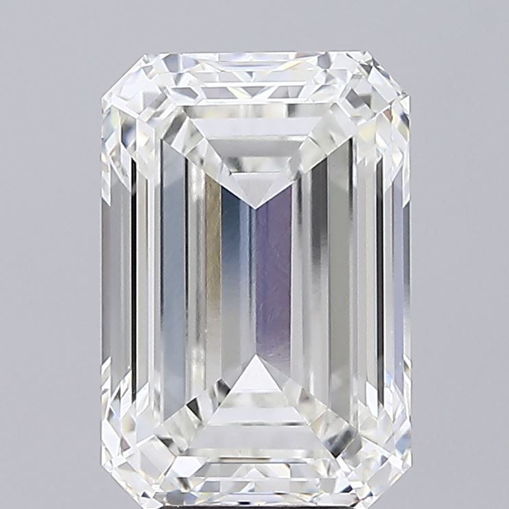 6.97 ct. emerald Lab Grown Diamond front image