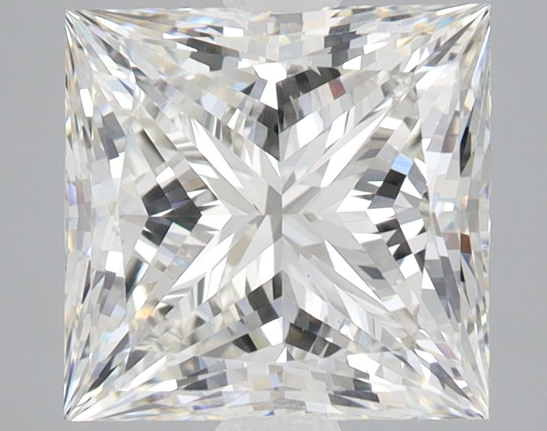 3.71 ct. princess Lab Grown Diamond front image