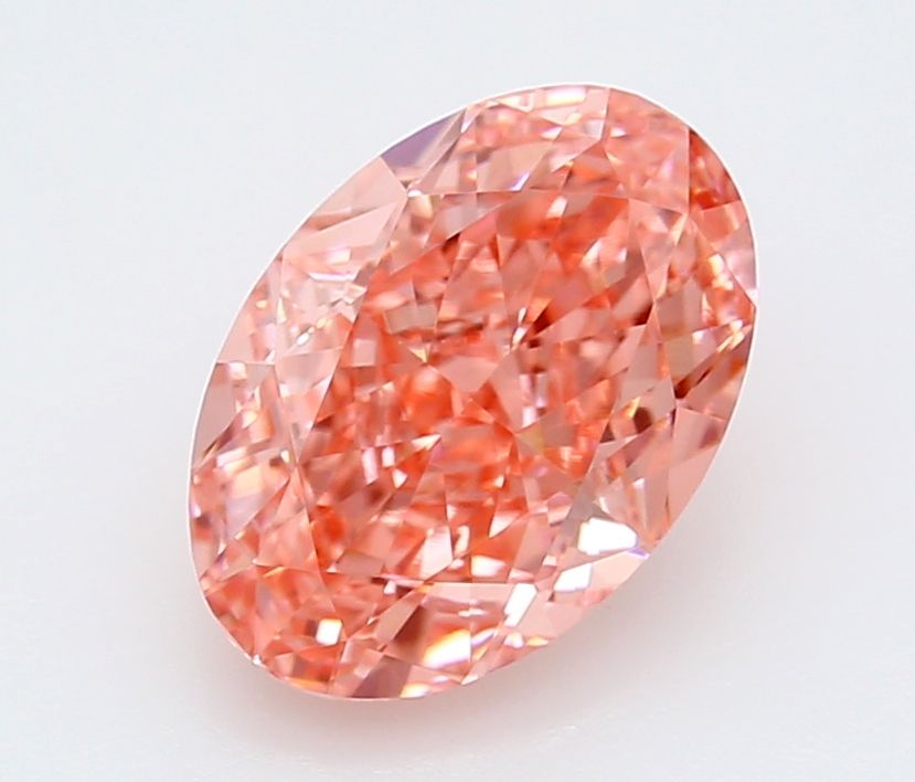 3.08 ct. oval Lab Grown Diamond front image