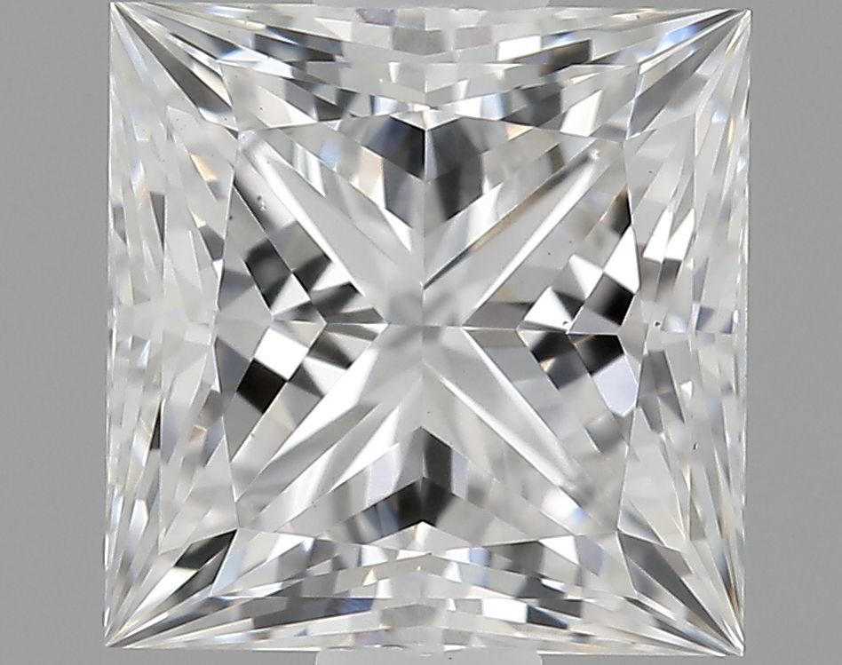 0.88 ct. princess Lab Grown Diamond front image