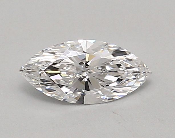 0.63 Carati D VVS2 Marquise Laboratorio Diamante