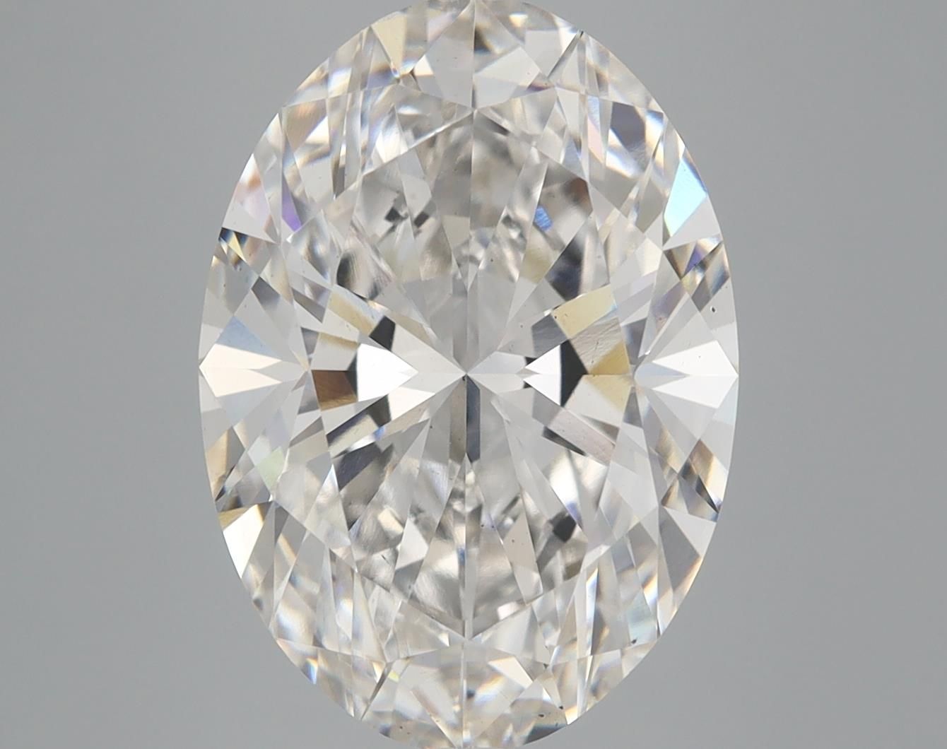6.64 ct. oval Lab Grown Diamond front image